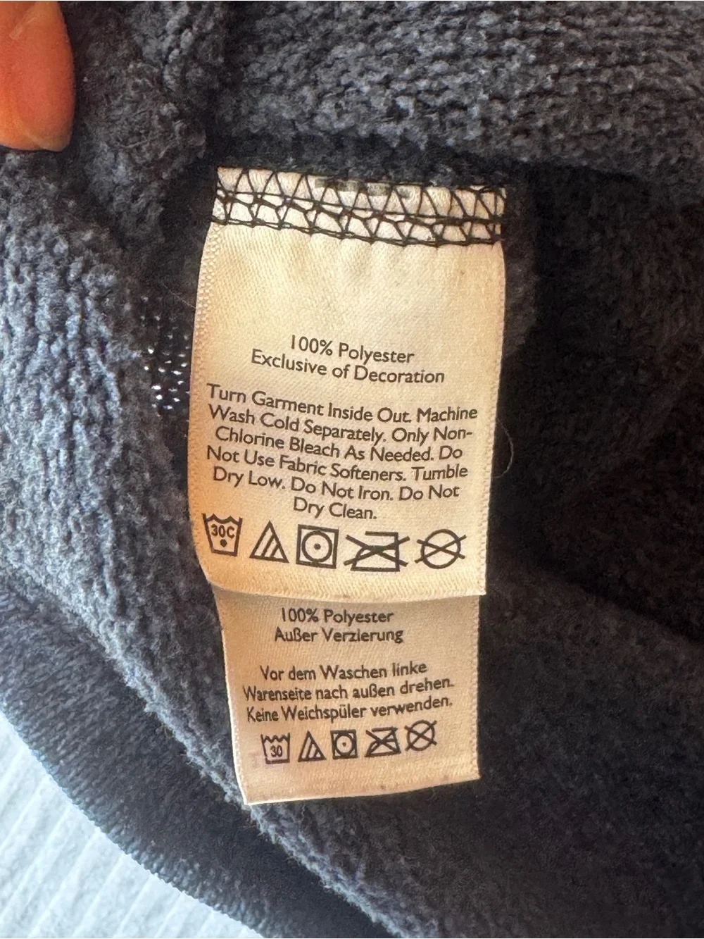 Eddie Bauer Gray Heather‎ 1/4 Zip Pullover Fleece Mock Neck Long Sleeve TL